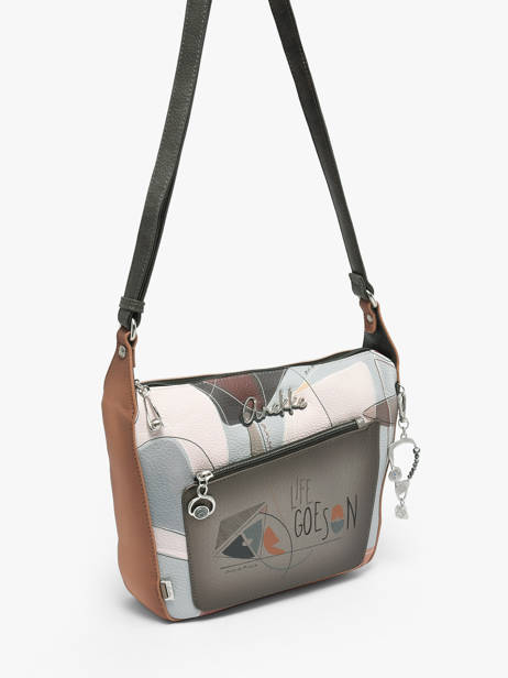 Cross Body Tas Auralis Anekke Bruin auralis 42813553 ander zicht 2